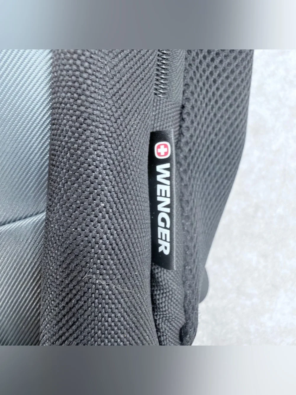 SwissGear Wenger Black & Gray Laptop Backpack